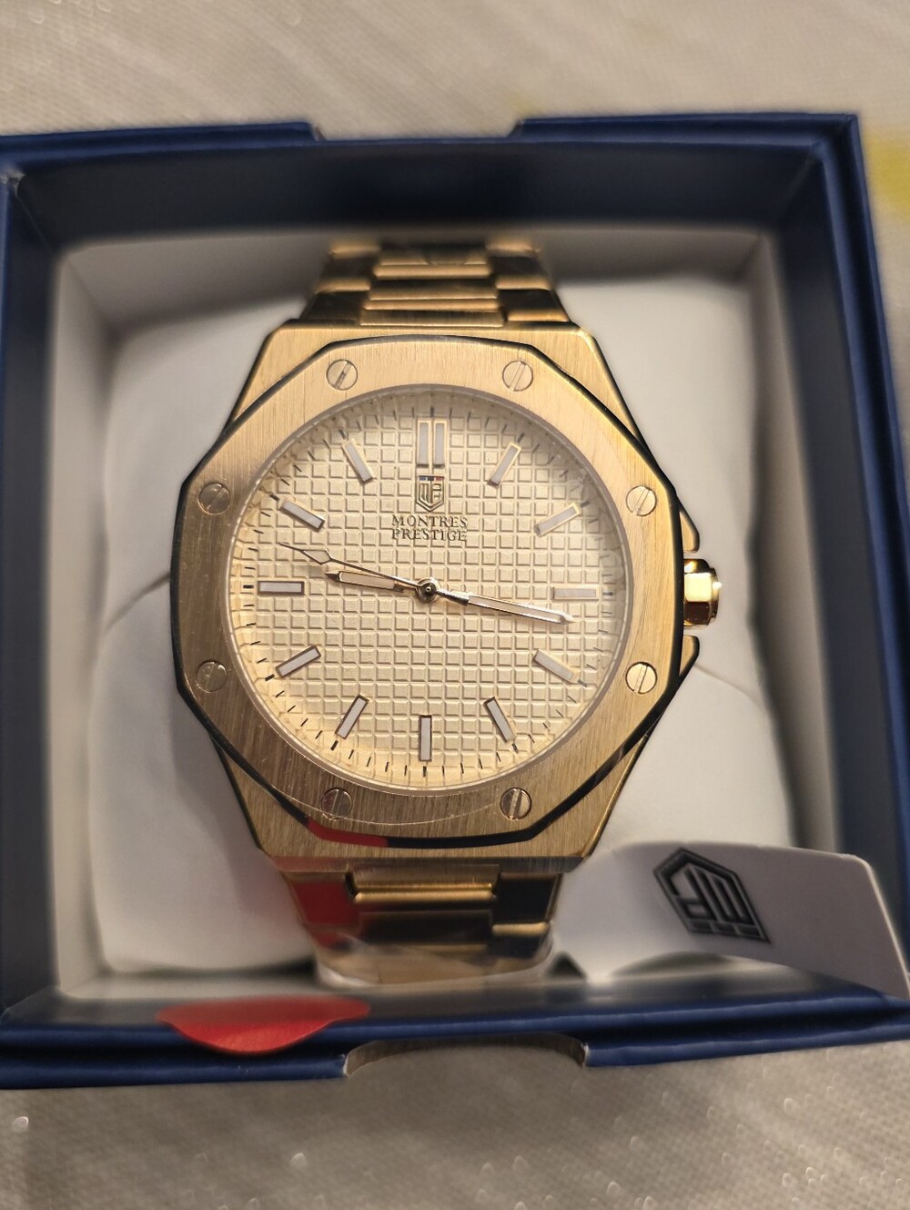 62. Invicta Montres Prestige X Gold Tone Men's Watch 44mm